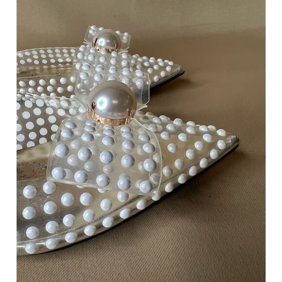 Jeffrey Campbell Pearl Flats Sandals 7 New - Picture 4 of 11